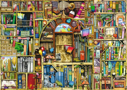 Colin Thompson, Biblioteca Bizarra: Rompecabezas 1000 Piezas Ravensburger