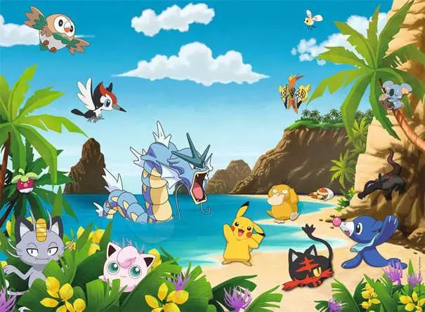 Pokemon Hazte Con Todos: Rompecabezas 200 Piezas Ravensburger