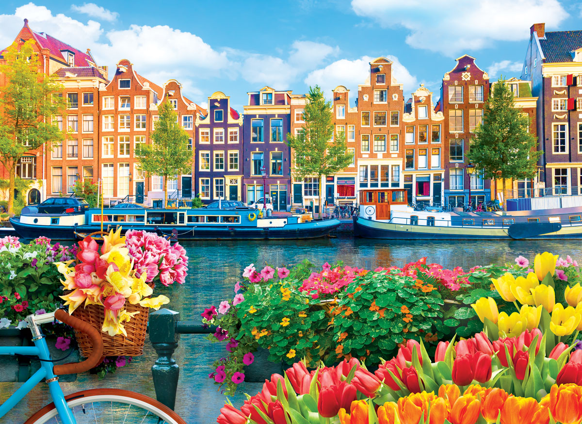Amsterdam, Rompecabezas 1000 Piezas Eurographics