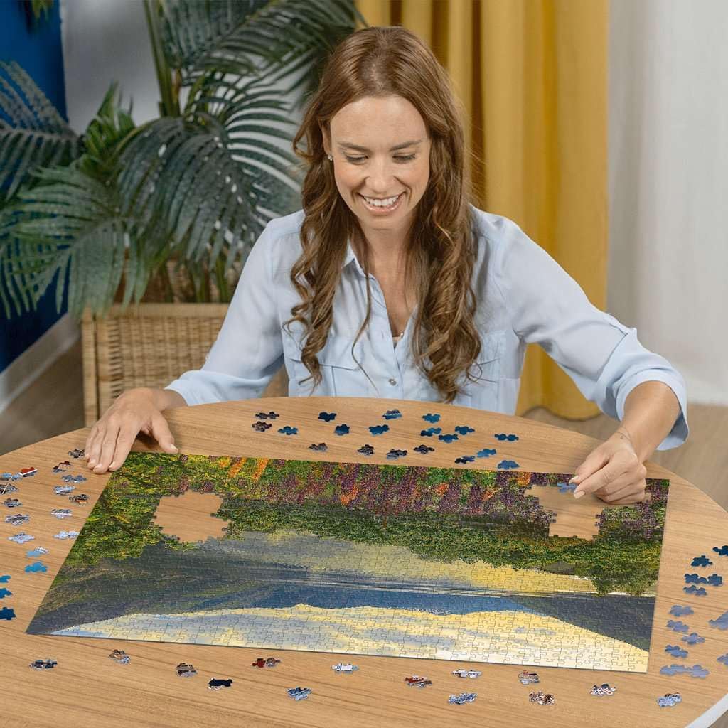Fiordo en Noruega: Rompecabezas 1000 Piezas Ravensburger