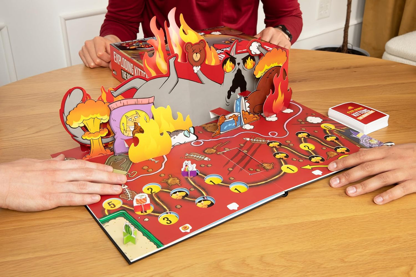 Exploding Kittens El Juego de Mesa de Carrera