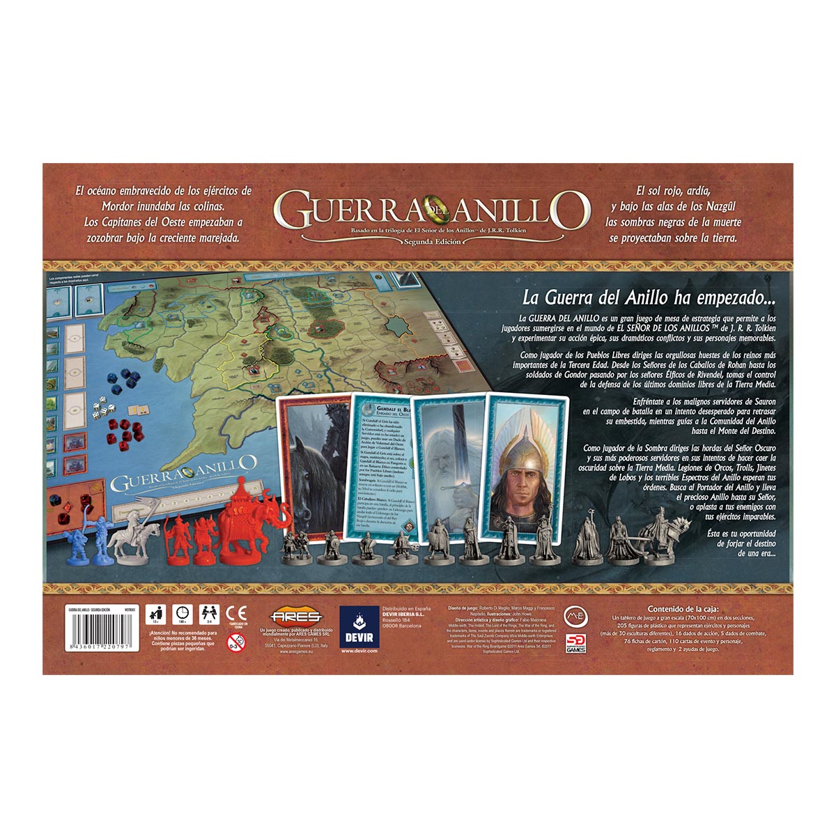 La Guerra Del Anillo, Juego de Mesa, Devir