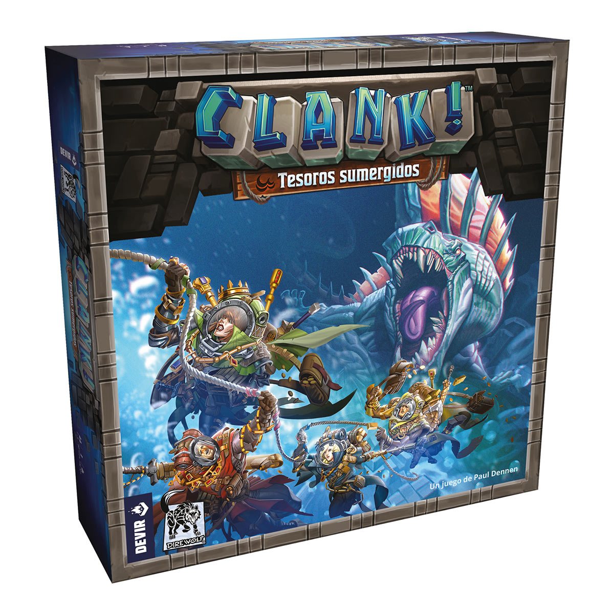 Devir Clank! – Juego De Mesa De Construcción De Mazos Para 2-4 Jugadores, 12 Años+, Duración 30-60 Min, En Castellano