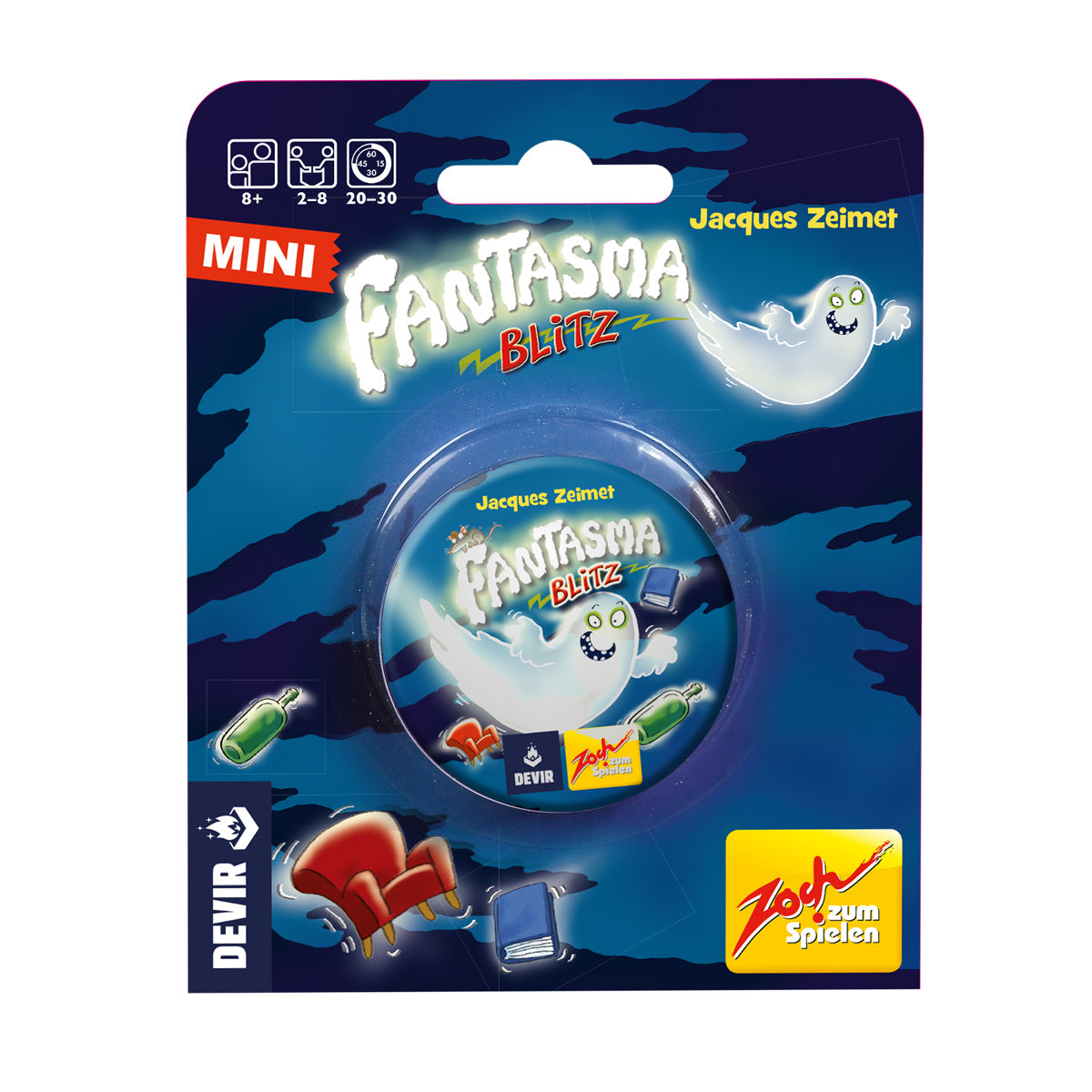 Fantasma Blitz Mini, Juego de Mesa, Devir