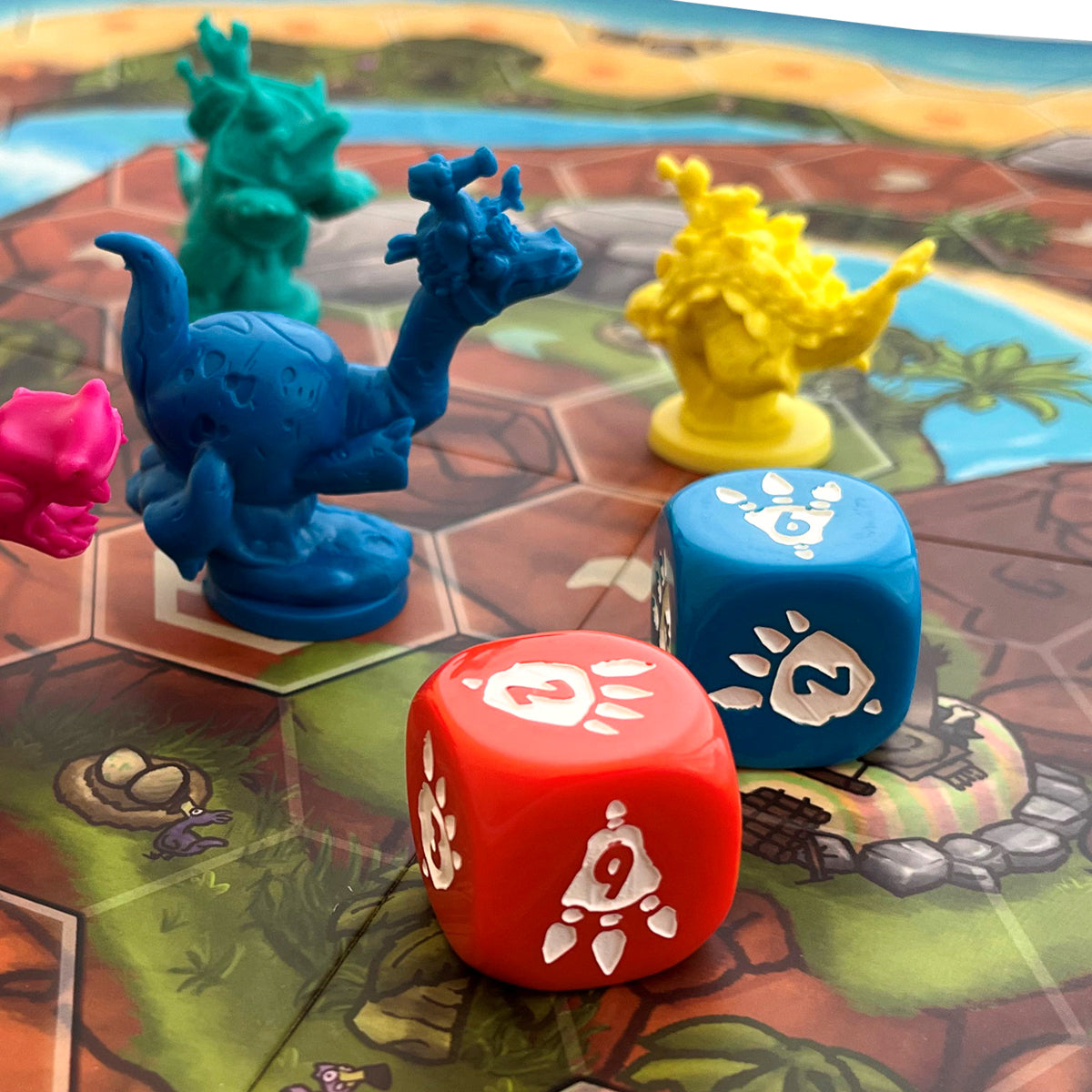 Dodos Riding Dinos 3RD, Juego de Mesa Draco Studios