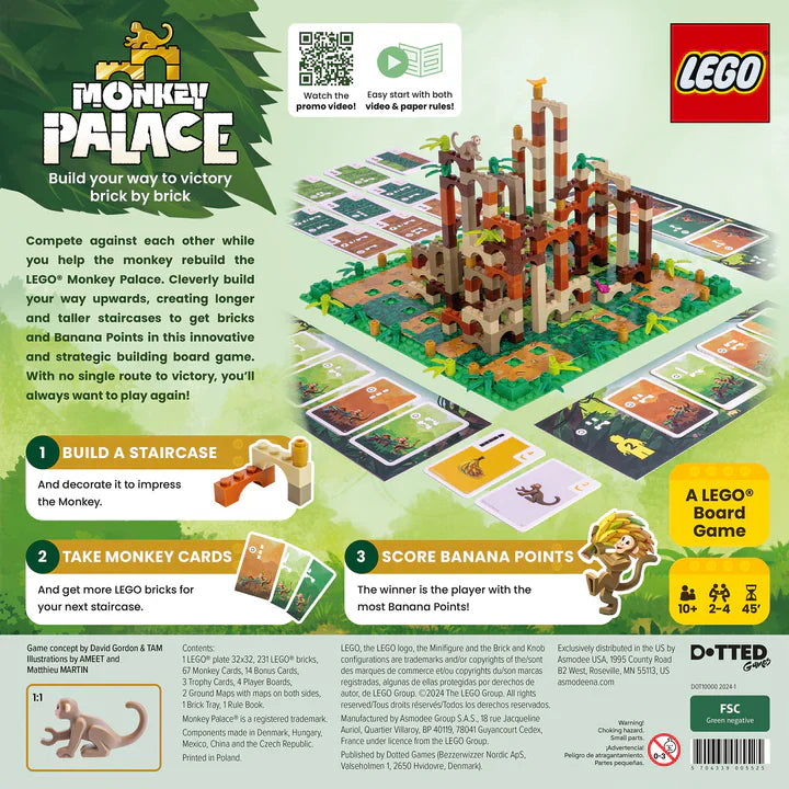 Monkey Palace Lego. Juego de Mesa