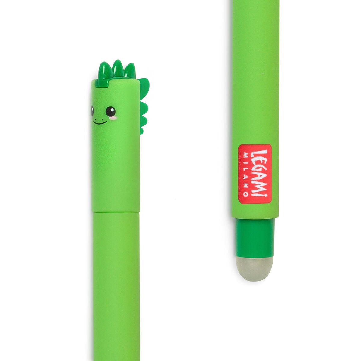 Pluma Borrable Dino Verde, Legami