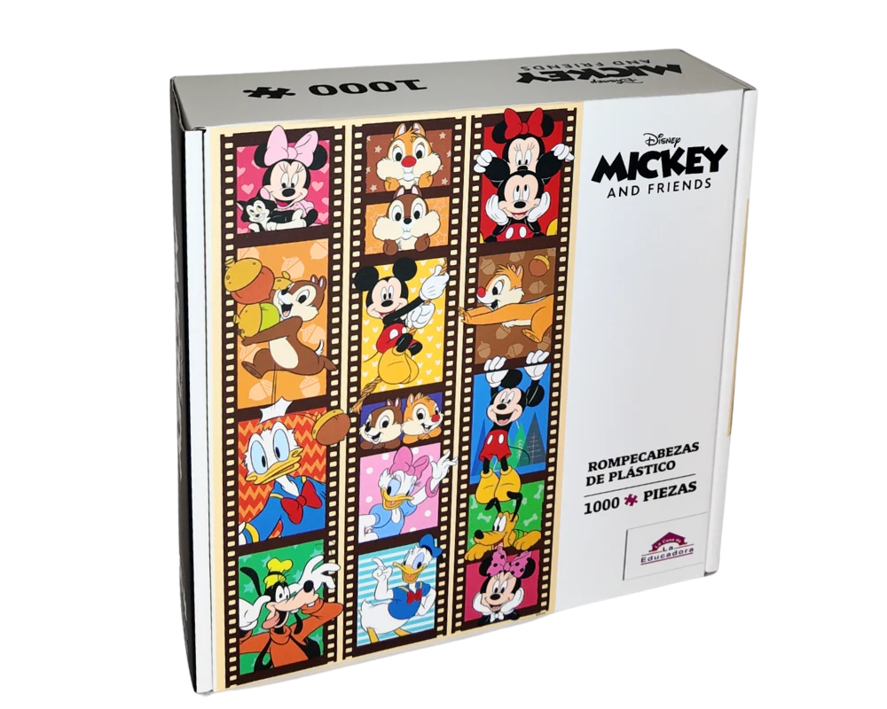 Rompecabezas Mickey Y Sus Amigos Disney 1000 Piezas De Plástico – Ficha ...