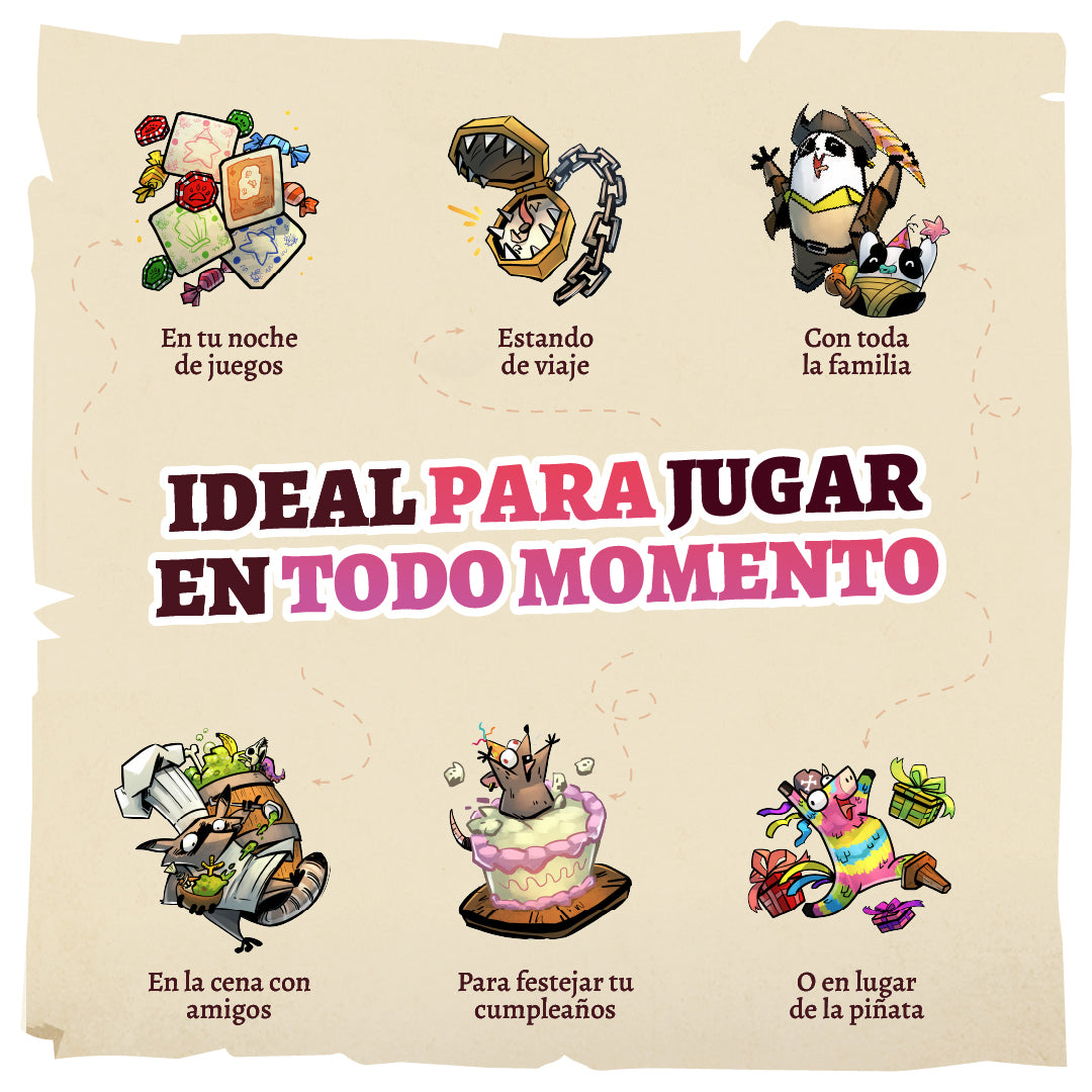 Pirate King, Juego de Mesa, Detestable Games