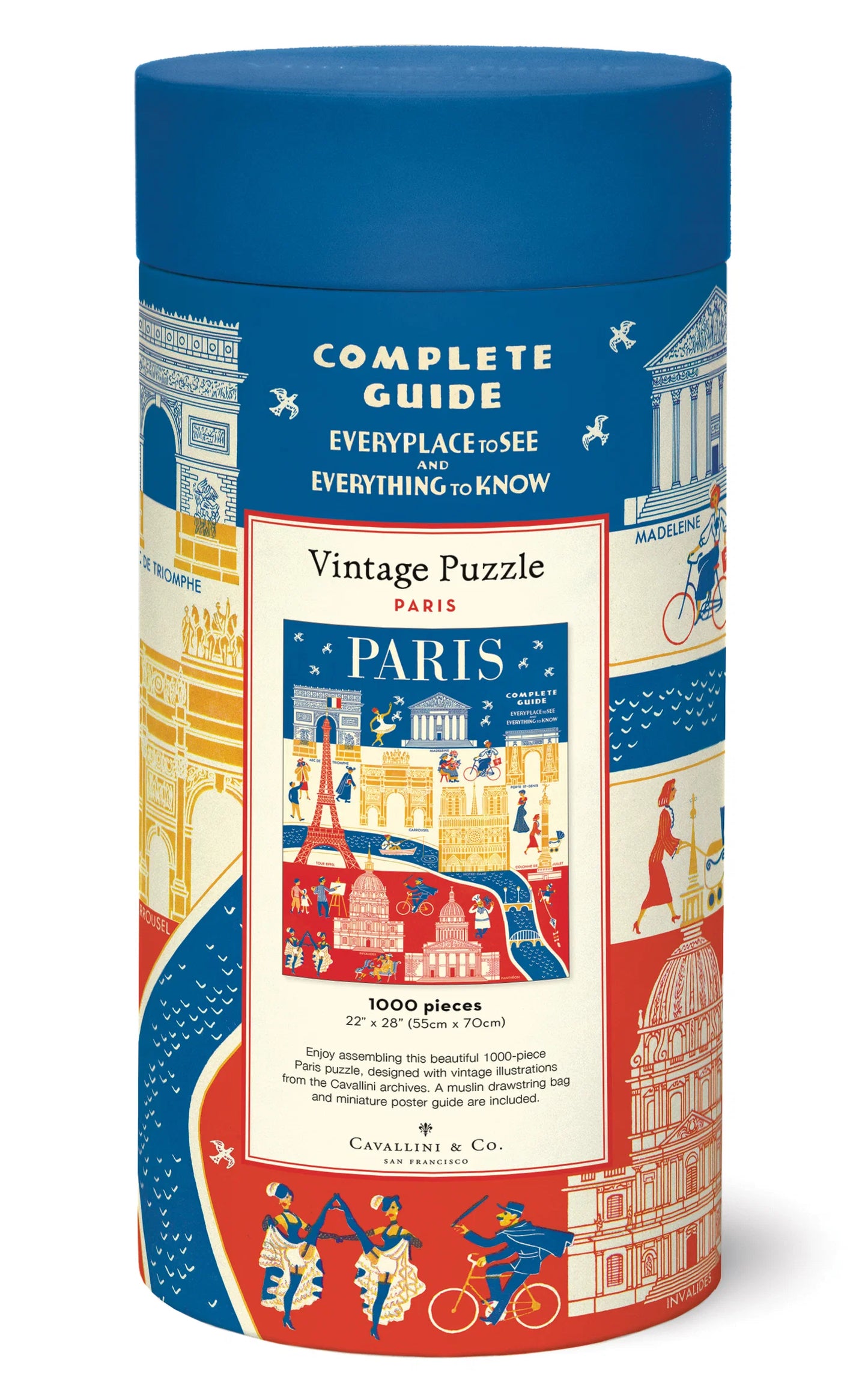 Rompecabezas Paris, Cavallini & Co