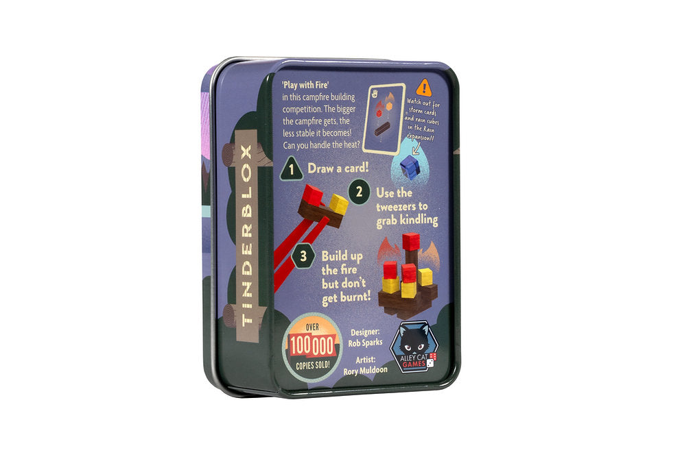 Tinderblox Storm Edition: Juego de Mesa en Inglés, Alley Cat Games