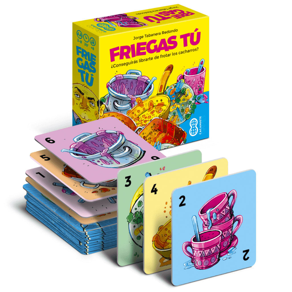 Friegas tu: Juego de Mesa Cacahuete
