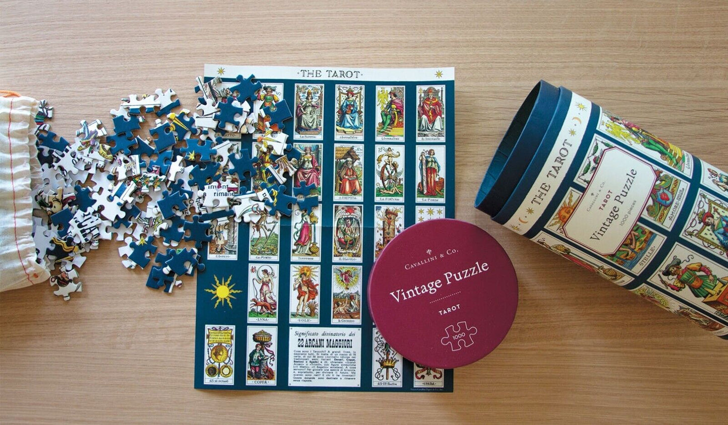 Rompecabezas Vintage Tarot