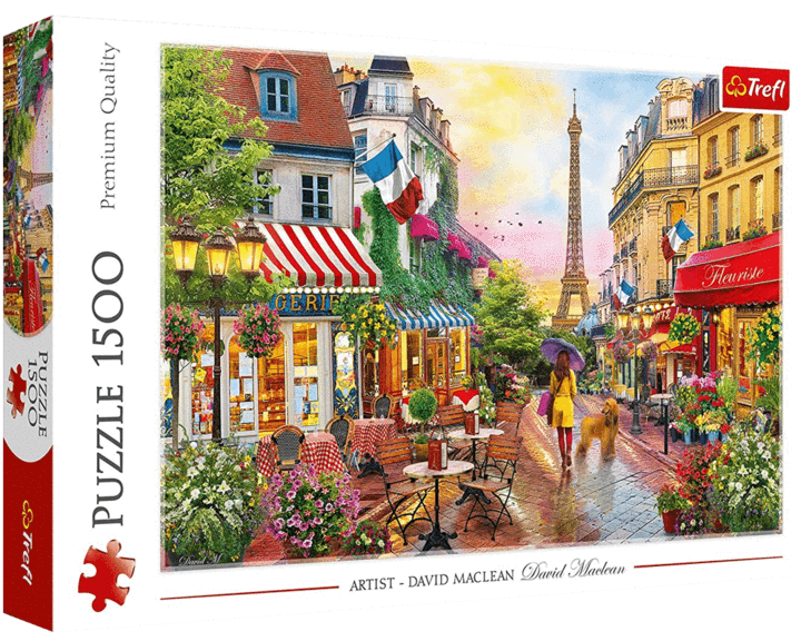Nostálgico Paris: Rompecabezas 1500 Piezas Trefl