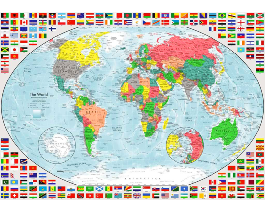 Retrato de la Tierra: Rompecabezas 1000 Piezas Ravensburger