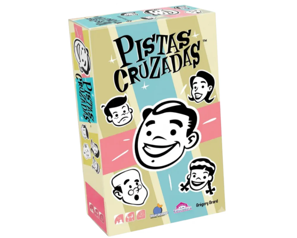 Pistas Cruzadas Juego de Mesa en Español Blue Orange