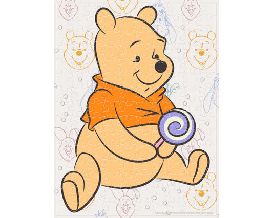 Rompecabezas Miniatura Winnie the Pooh 150 Piezas de Plástico de Disney