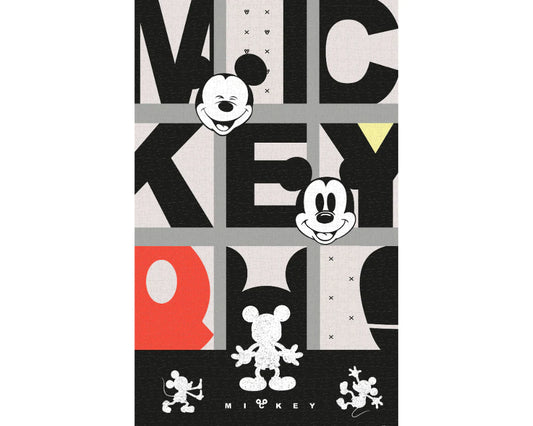 Rompecabezas Póster Mickey Disney 1000 Piezas De Plástico