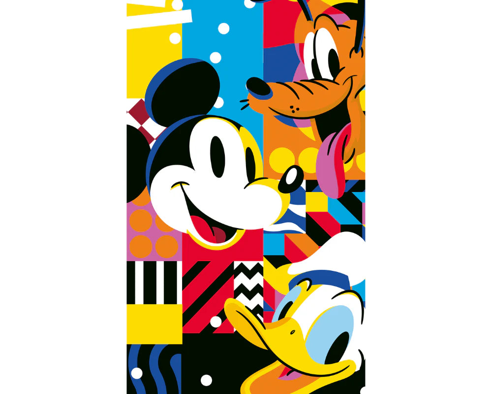 Mickey, Donald y Pluto Disney 1000 Piezas, Rompecabezas De Plástico