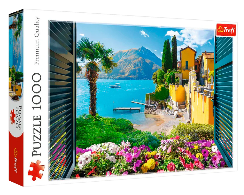 Lago Como, Italia Rompecabezas de 1000 Piezas Trefl