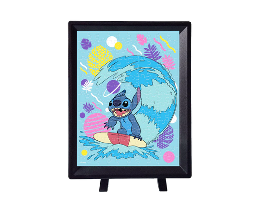 Rompecabezas Miniatura Stitch Surfeando 150 Piezas de Plástico Disney