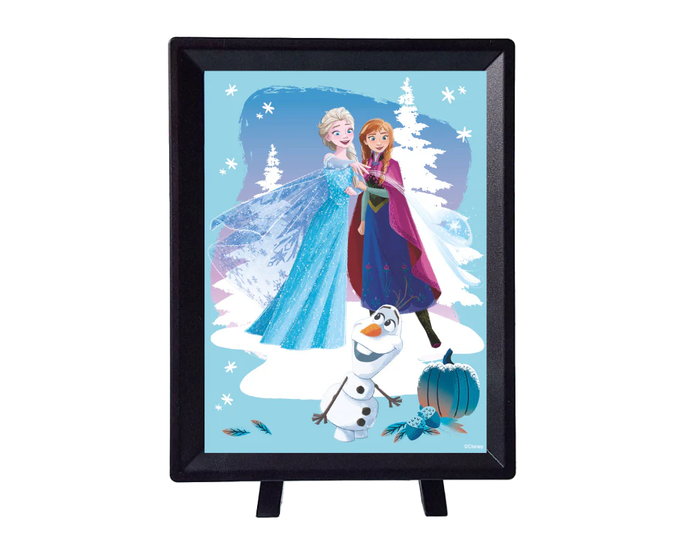 Frozen 150 Piezas, Rompecabezas Miniatura de Plástico Disney