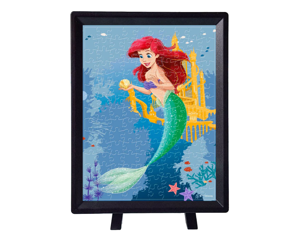 La Sirenita 150 Piezas, Rompecabezas Miniatura de Plástico Disney