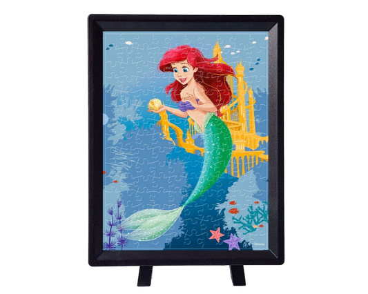 La Sirenita 150 Piezas, Rompecabezas Miniatura de Plástico Disney