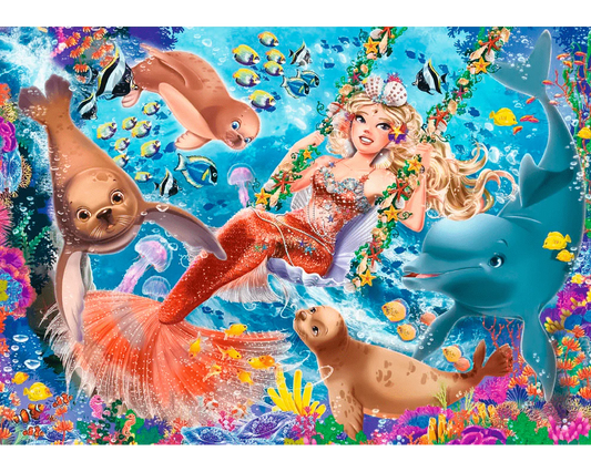 Sirenas: Rompecabezas 2 x 24 Piezas Ravensburger