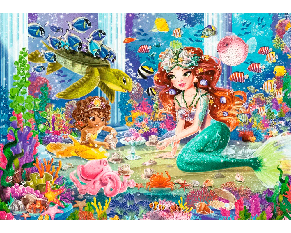Sirenas: Rompecabezas 2 x 24 Piezas Ravensburger