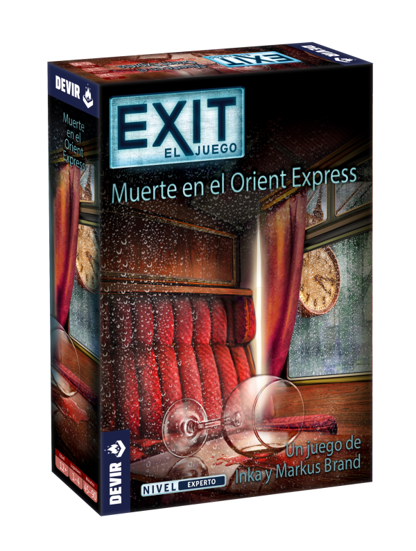 EXIT – Muerte en el Orient Express, Juego de Mesa, Devir