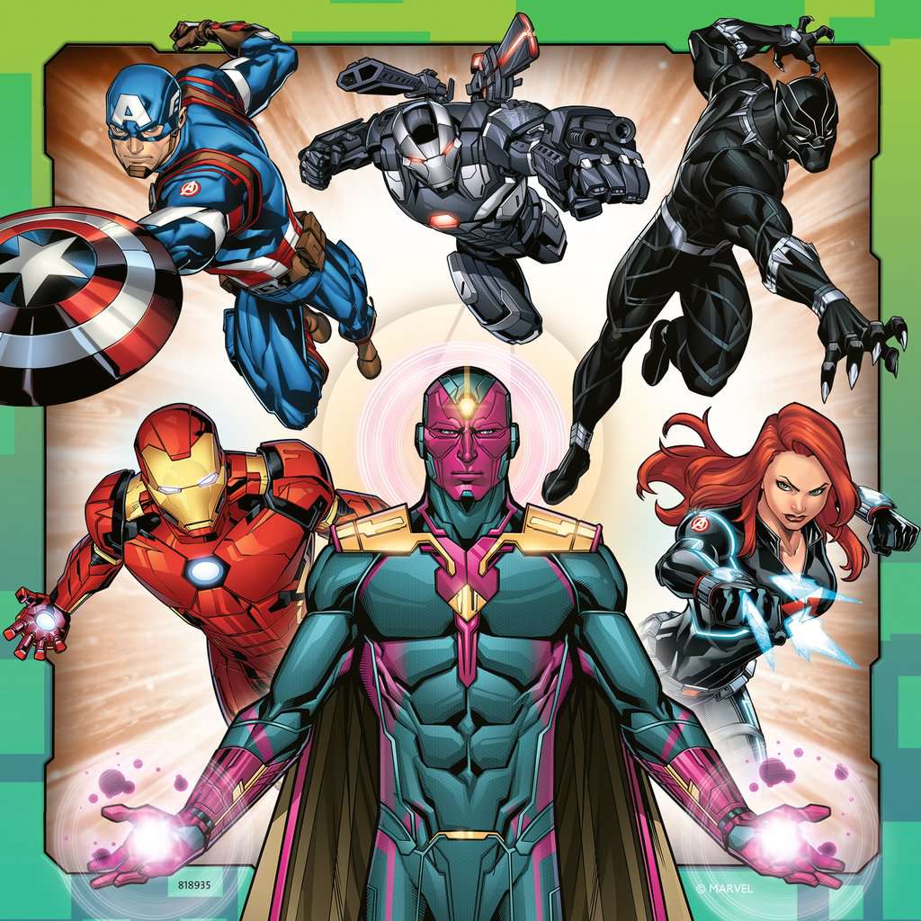 Avengers: Rompecabezas 3 x 49 Piezas Ravensburger