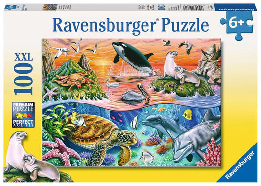 Armonia Oceanica: Rompecabezas 100 Piezas Ravensburger