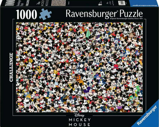 Challenge Mickey: Rompecabezas 1000 Piezas Ravensburger