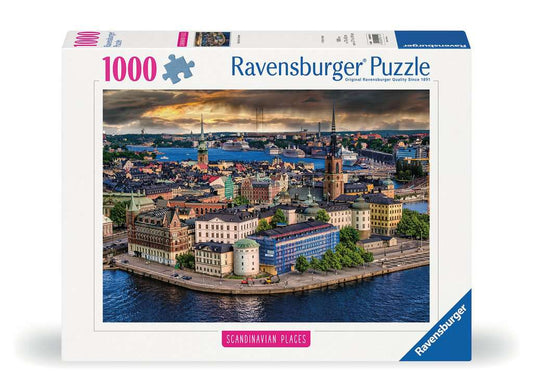 Estocolmo,Suecia: Rompecabezas 1000 Piezas Ravensburger