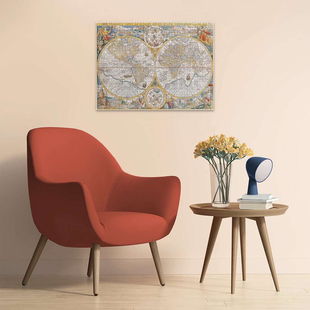Mapa Histórico: Rompecabezas 1500 Piezas Ravensburger