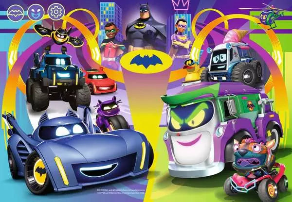 Batwheels: Rompecabezas 2x24 Piezas Ravensburger