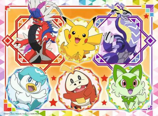 Pokemon Scarlet and Violet Legends: Rompecabezas 100 Piezas Ravensburger