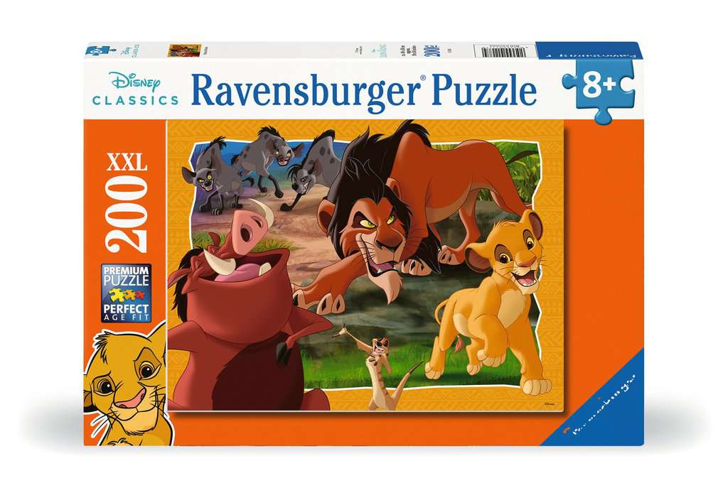 Disney Lion King: Rompecabezas 200 Piezas XL Ravensburger