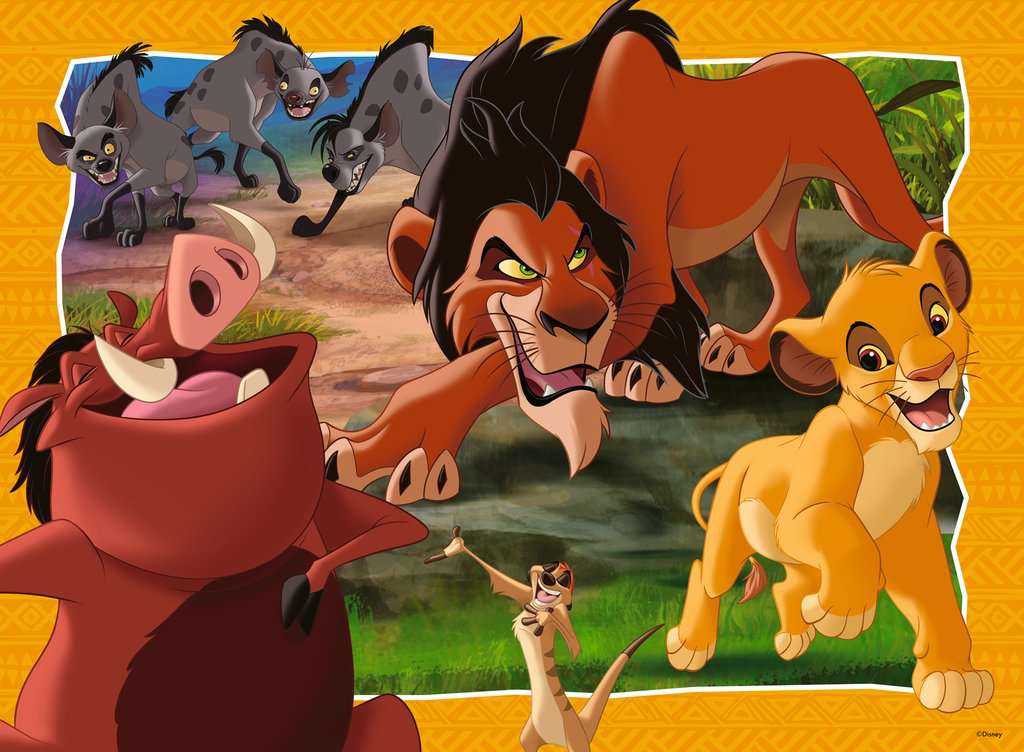 Disney Lion King: Rompecabezas 200 Piezas XL Ravensburger