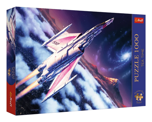 Cohete Espacial (Tea Time): Rompecabezas de 1000 Piezas Trefl Premium