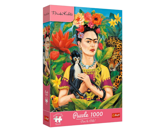 Frida Kahlo- Retrato en la Jungla: Rompecabezas de 1000 Piezas Trefl Premium