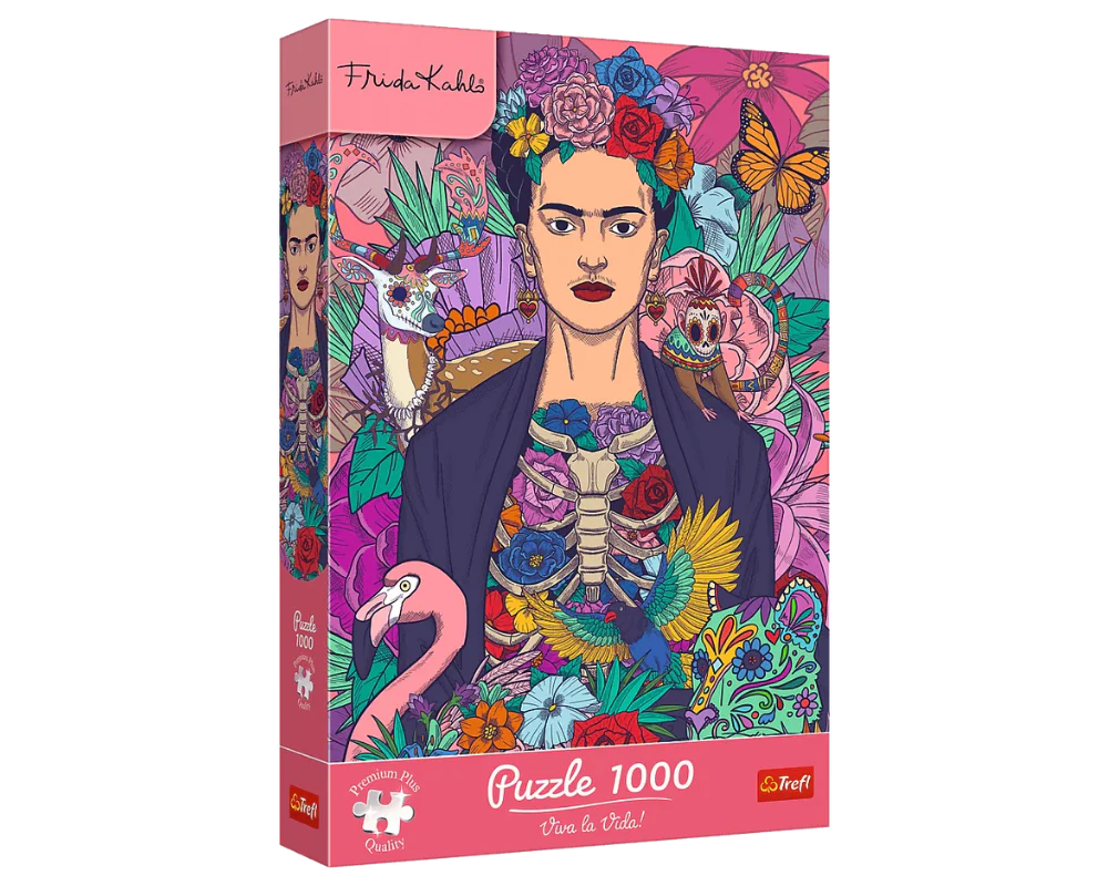 Frida Kahlo- Un Alma Floreciente: Rompecabezas de 1000 Piezas Trefl Premium