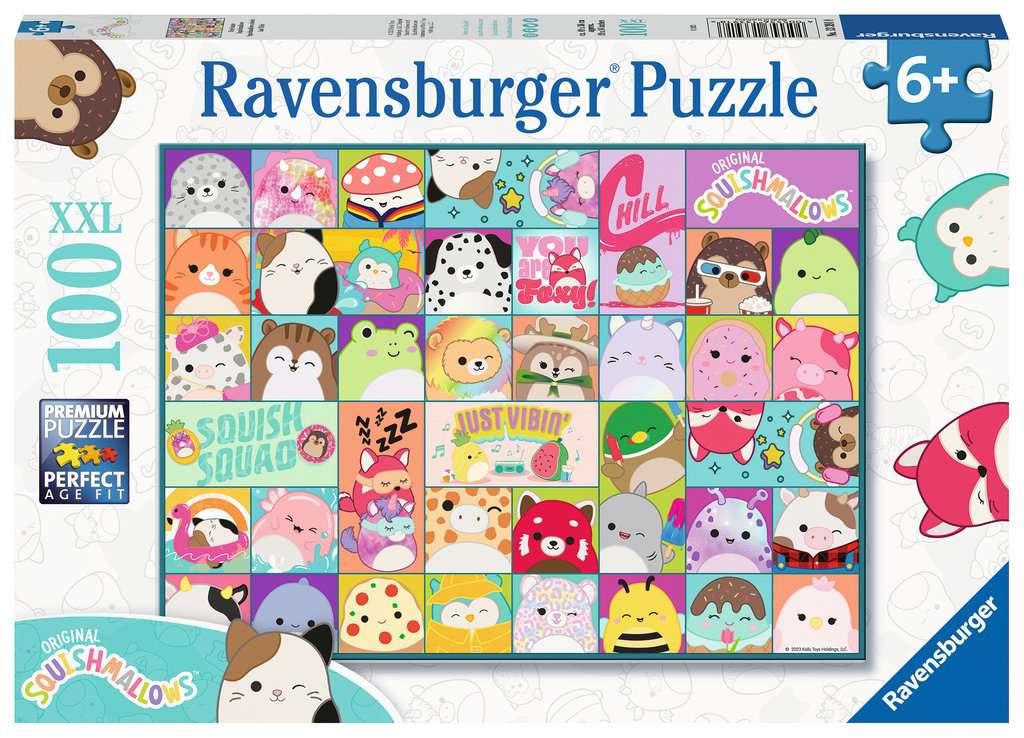 Squishmallows: Rompecabezas 100 Piezas Ravensburger