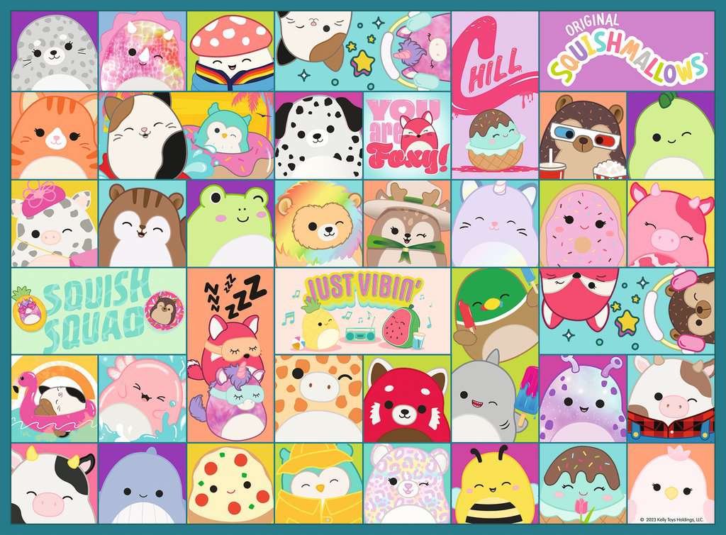 Squishmallows: Rompecabezas 100 Piezas Ravensburger