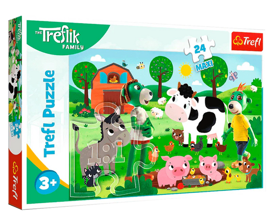 Treflik La Granja: Rompecabezas 24 Piezas Maxi Trefl