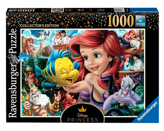 Rompecabezas 1000 Piezas Heroínas de Disney, La Sirenita Ravensburger