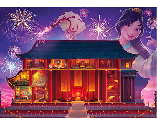 Castillos Disney - Mulán Rompecabezas 1000 Piezas Ravensburger