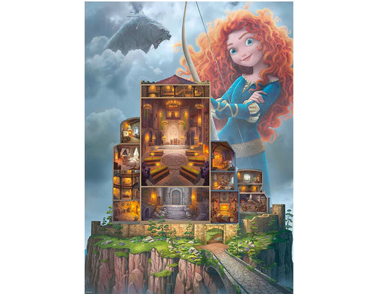 Castillos Disney - Mérida Rompecabezas 1000 Piezas Ravensburger