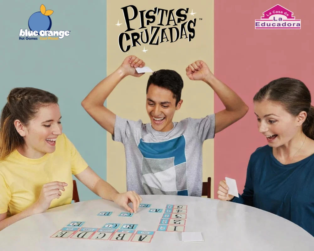 Pistas Cruzadas Juego de Mesa en Español Blue Orange